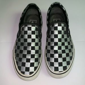 VANS CHECKERED METALLIC